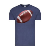 Vintage Denim football ball Vintage Tee - JahusDesignShop