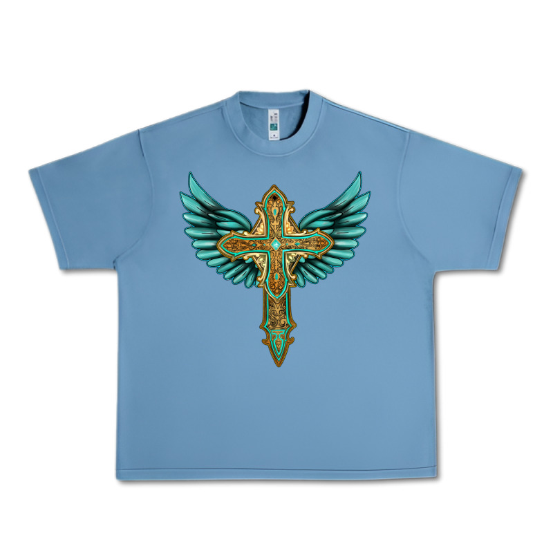 Wing Cross Urban Heavy Tee by Artiststas | Teevron
