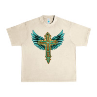 Sandshell wing cross Urban Heavy Tee - Artiststas