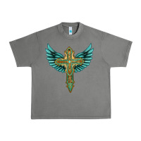 Tornado wing cross Urban Heavy Tee - Artiststas
