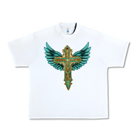 White wing cross Urban Heavy Tee - Artiststas