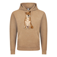 Vintage Coffee shiba inu Vintage Hoodie - RanaPortraitStore