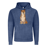 Vintage Denim shiba inu Vintage Hoodie - RanaPortraitStore