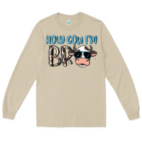 Mushroom holy cow i'm bro Long Sleeve Tee - MaliasSmallBusiness