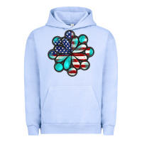 Pigment Grape Ice American flag turquoise gemstone 4th of july Urban Hoodie - CowGirlArtShop