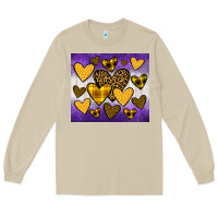 Mushroom lakers hearts Long Sleeve Tee - JahusDesignShop