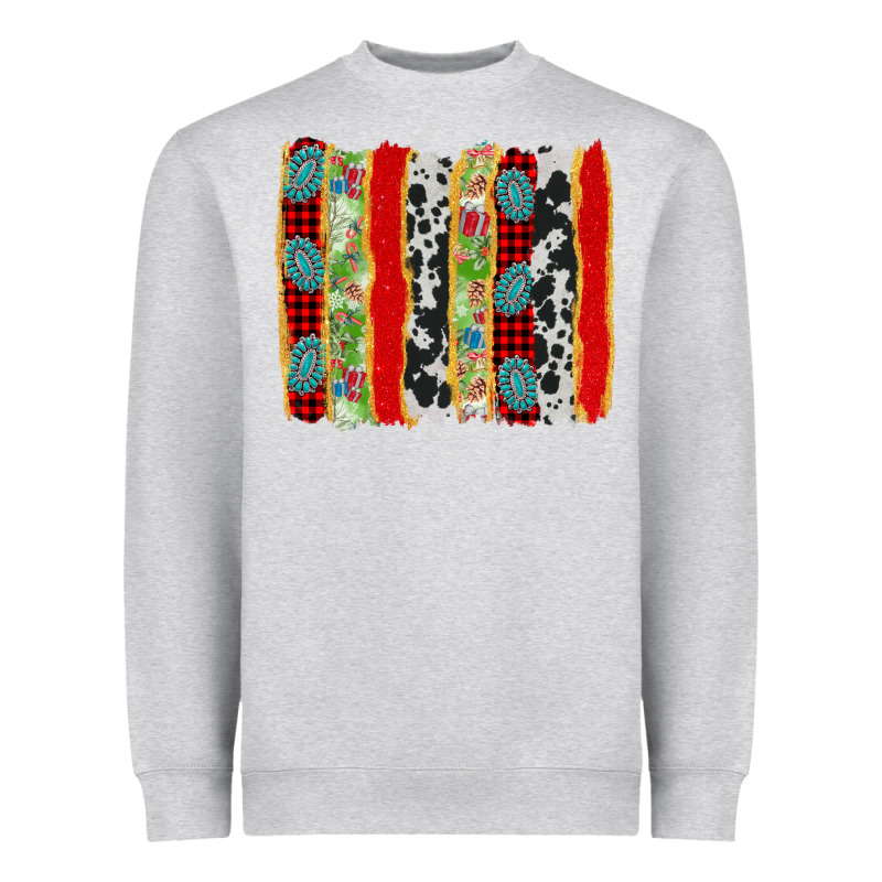 Christmas Brushstroke Heavyweight Sweatshirt by AdoDesignShop | Teevron