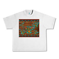 Lunar Rock western thunderbird and arrow with aztec leopard Urban Heavy Tee - Artiststas