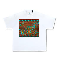 White western thunderbird and arrow with aztec leopard Urban Heavy Tee - Artiststas