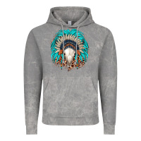 Cloud Rock bull skull indian headdress Vintage Hoodie - JahusDesignShop