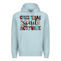 Blue Mist christmas spirit activate Premium Hoodie - JahusDesignShop
