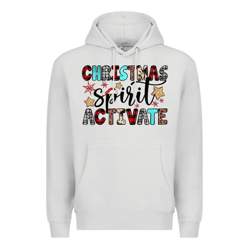 Christmas Spirit Activate Premium Hoodie by JahusDesignShop | Teevron