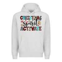 Dove Grey christmas spirit activate Premium Hoodie - JahusDesignShop