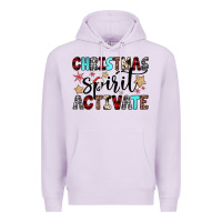 Lilac christmas spirit activate Premium Hoodie - JahusDesignShop