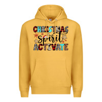 Mustard christmas spirit activate Premium Hoodie - JahusDesignShop
