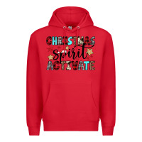 Red christmas spirit activate Premium Hoodie - JahusDesignShop