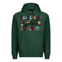 Sports Green christmas spirit activate Premium Hoodie - JahusDesignShop