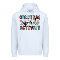 White christmas spirit activate Premium Hoodie - JahusDesignShop