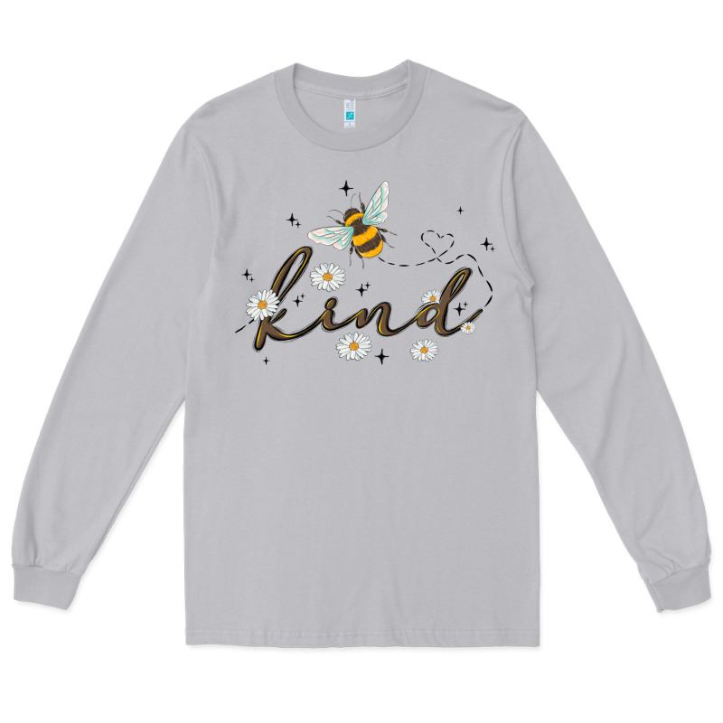 Bee Kind Long Sleeve Tee by MaliasSmallBusiness | Teevron