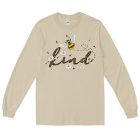 Mushroom bee kind Long Sleeve Tee - MaliasSmallBusiness