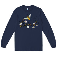 Navy bee kind Long Sleeve Tee - MaliasSmallBusiness