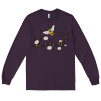 Plum bee kind Long Sleeve Tee - MaliasSmallBusiness