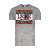 Cloud Rock armed forces day love our troops Vintage Tee - Artiststas