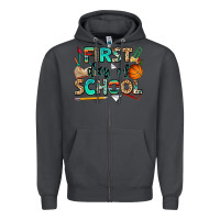 Smoke first day of school Zipper Hoodie - NancyCooperArtShop