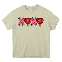 Mossy valentine's day xoxo heart balloon Heavy Core Tee - RanaPortraitStore