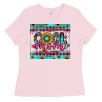 Bubblegum Pink cool mom Ladies Tee - JahusDesignShop