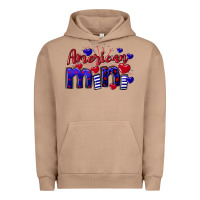 Pigment Burro American Mini  4th of July Urban Hoodie - CowGirlArtShop