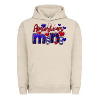Pigment French Oak American Mini  4th of July Urban Hoodie - CowGirlArtShop