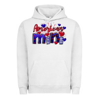 Pigment Lunar Rock American Mini  4th of July Urban Hoodie - CowGirlArtShop