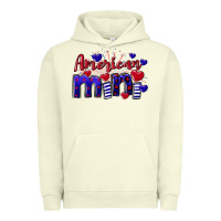 Pigment Pistachio American Mini  4th of July Urban Hoodie - CowGirlArtShop