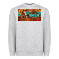 Heather Grey aztec horse cactus and sunflowers license plate template Heavyweight Sweatshirt - Artiststas