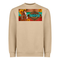 Aztec Horse Cactus And Sunflowers License Plate Template Heavyweight Sweatshirt | Teevron