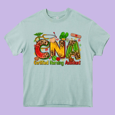 Certified Nursing Assistant Juneteenth Heavy Core Tee Designed By Zillion Design Studio