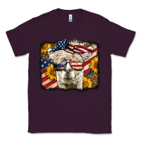 Plum 4th of july llama Classic Tee - LillyAllenDesigns