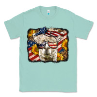 Seafoam 4th of july llama Classic Tee - LillyAllenDesigns