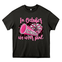 Asphalt in october we wear pink cheer Heavy Core Tee - BarkalooDesign