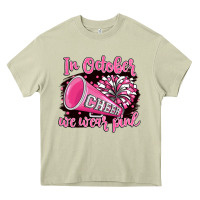 Mossy in october we wear pink cheer Heavy Core Tee - BarkalooDesign