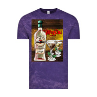 Cloud Purple martini Vintage Tee - AdoDesignShop