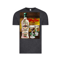 Vintage Black martini Vintage Tee - AdoDesignShop