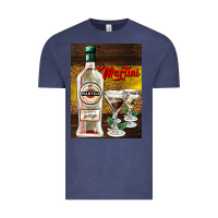 Vintage Denim martini Vintage Tee - AdoDesignShop