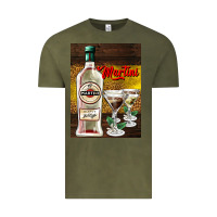Vintage Olive martini Vintage Tee - AdoDesignShop