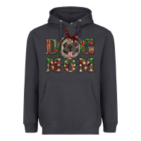 Smoke Christmas Dog Mom Heavyweight Hoodie - RanaPortraitStore
