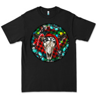 Black Christmas skull Premium Tee - RanaPortraitStore