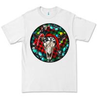 White Christmas skull Premium Tee - RanaPortraitStore