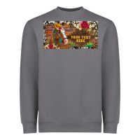 Storm (preview)western turquoise gemstone horse cowhide leopard floral backg Heavyweight Sweatshirt - Artiststas