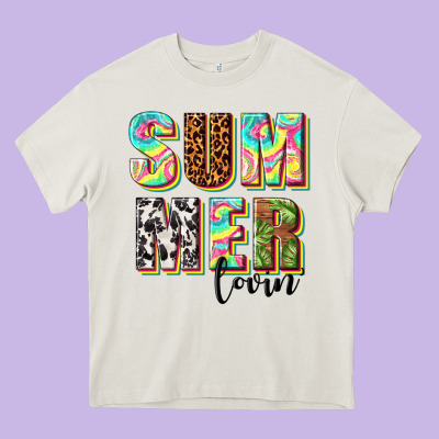 Summer Lovin Heavy Core Tee Designed By Texasbilliewilder